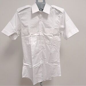 Murphy & Hartelius M&H Uniforms Pilot Shirt Size 15; NEW